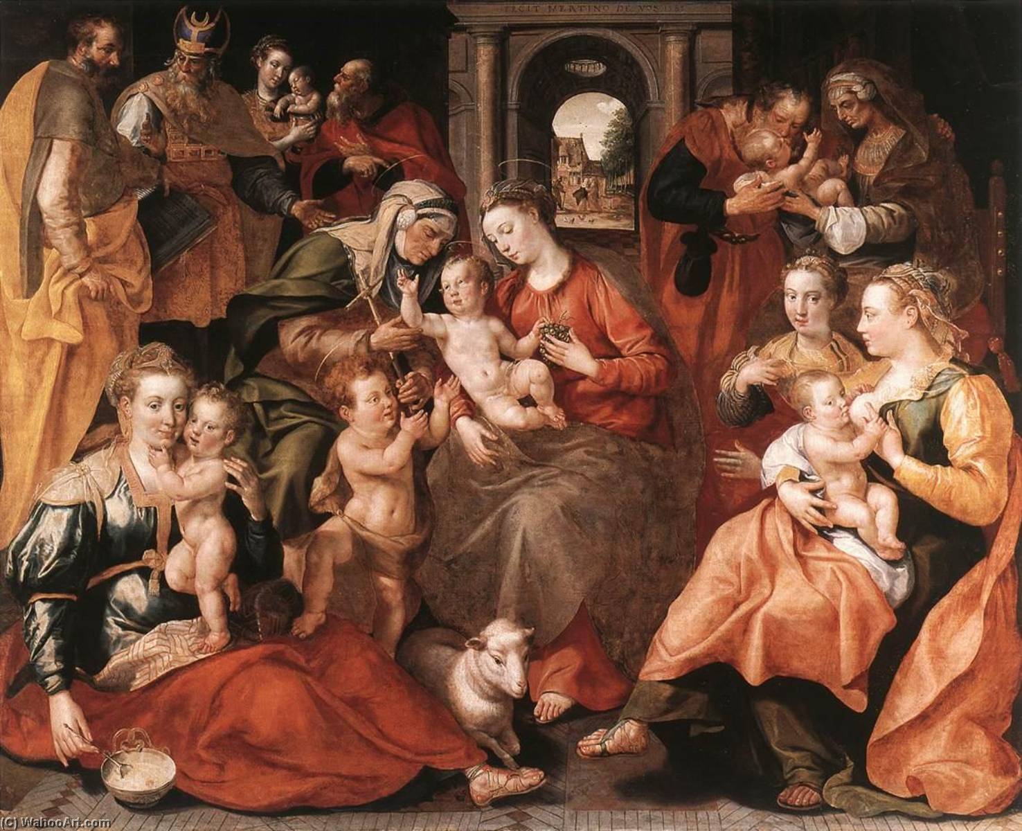 The Family Of Saint Anne — Maarten De Vos