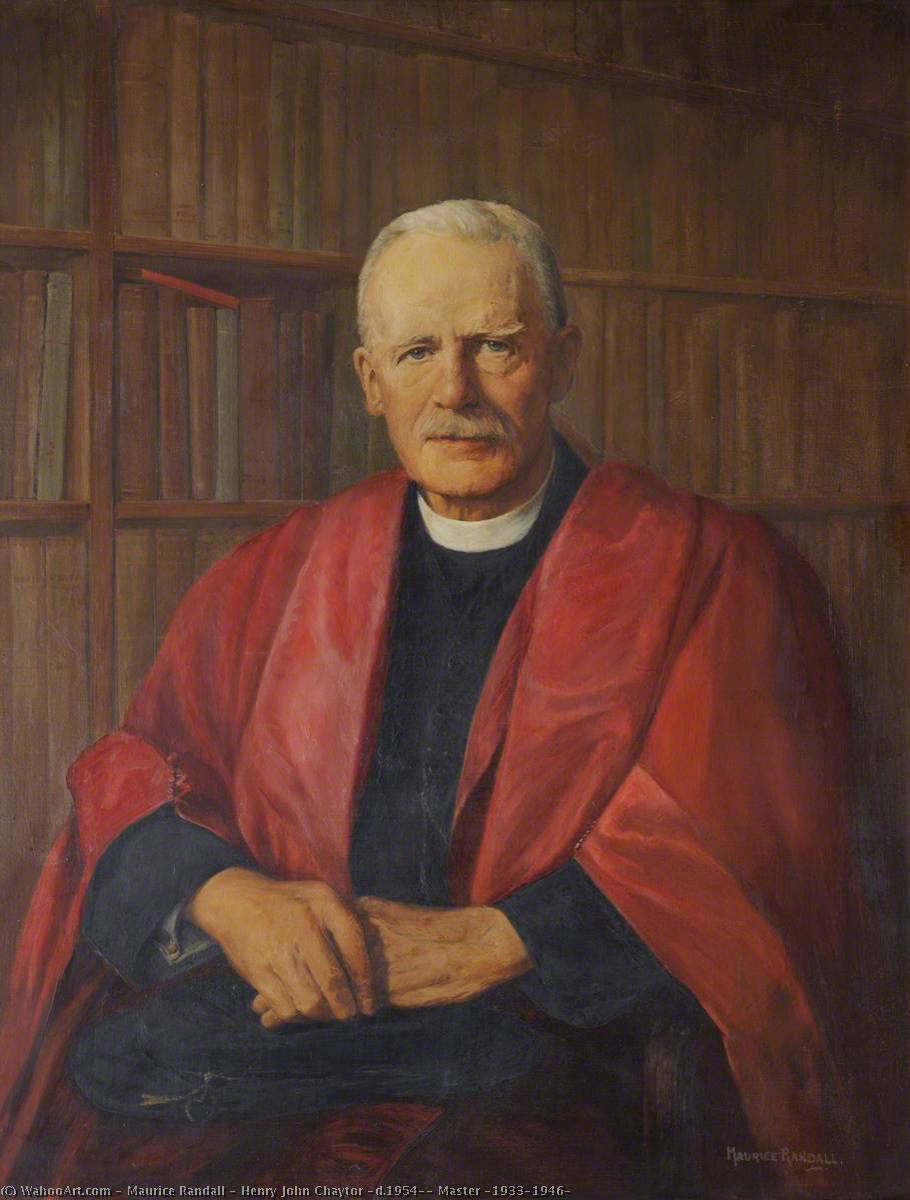 Henry John Chaytor (d.1954), Master (1933–1946) — Maurice Randall