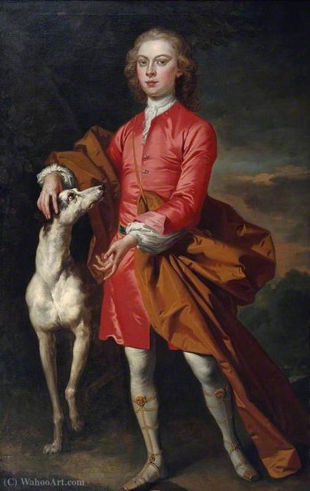 A Youth Of The Lee Family, Probably William Lee Of Totteridge Park — John Vanderbank