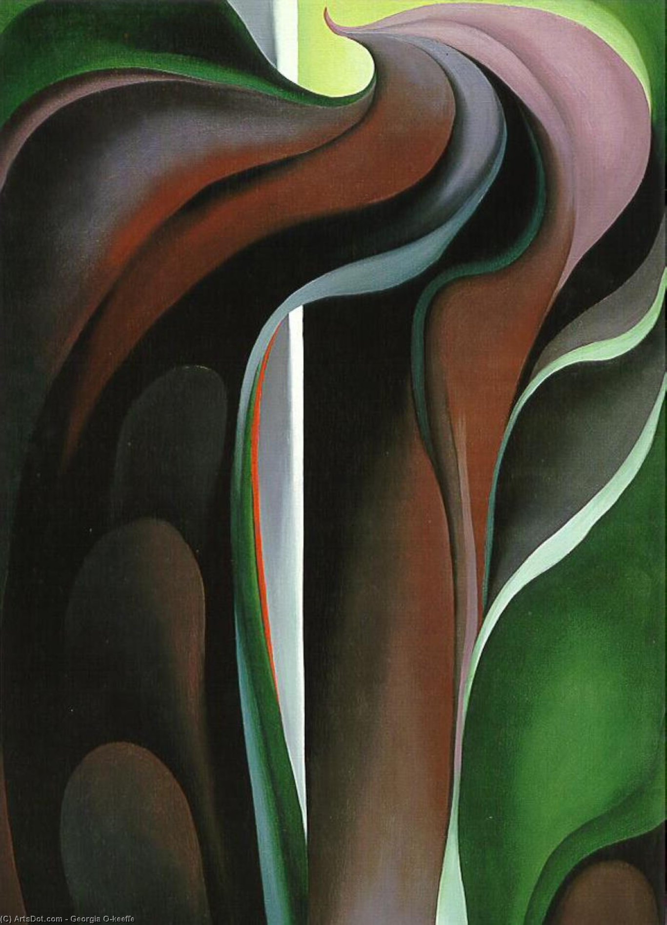 Jack In The Pulpit .v — Georgia O'keeffe