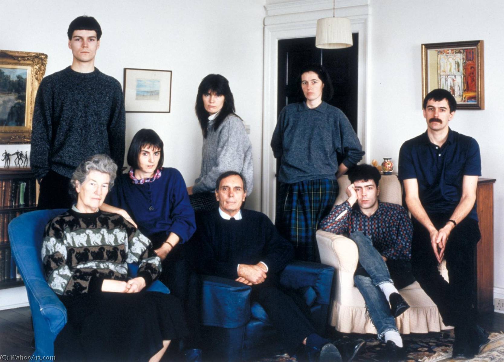 The Smith Family, Fife, Scotland 1989 — Thomas Struth