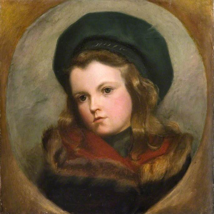 Portrait Of A Young Girl In A Beret — Mary Hardy
