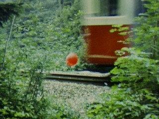 Balloon On Track — Roman Signer