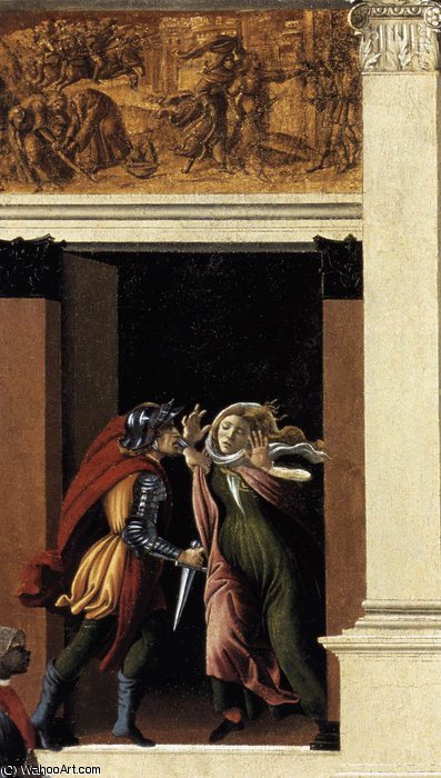 The Story Of Lucretia (detail) — Sandro Botticelli