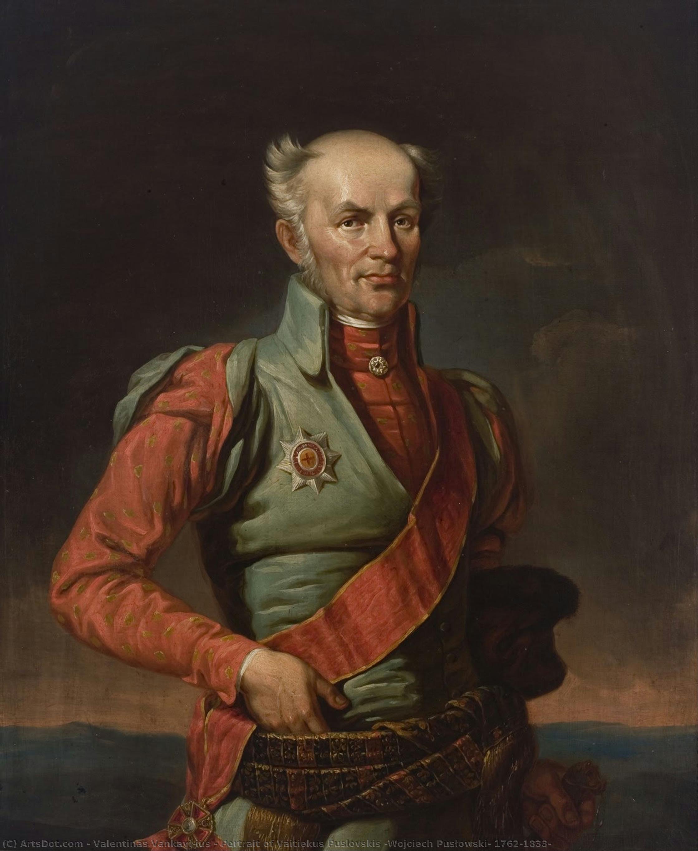Portrait Of Vaitiekus Puslovskis (wojciech Pusłowski, 1762–1833) — Valentinas Vankavičius