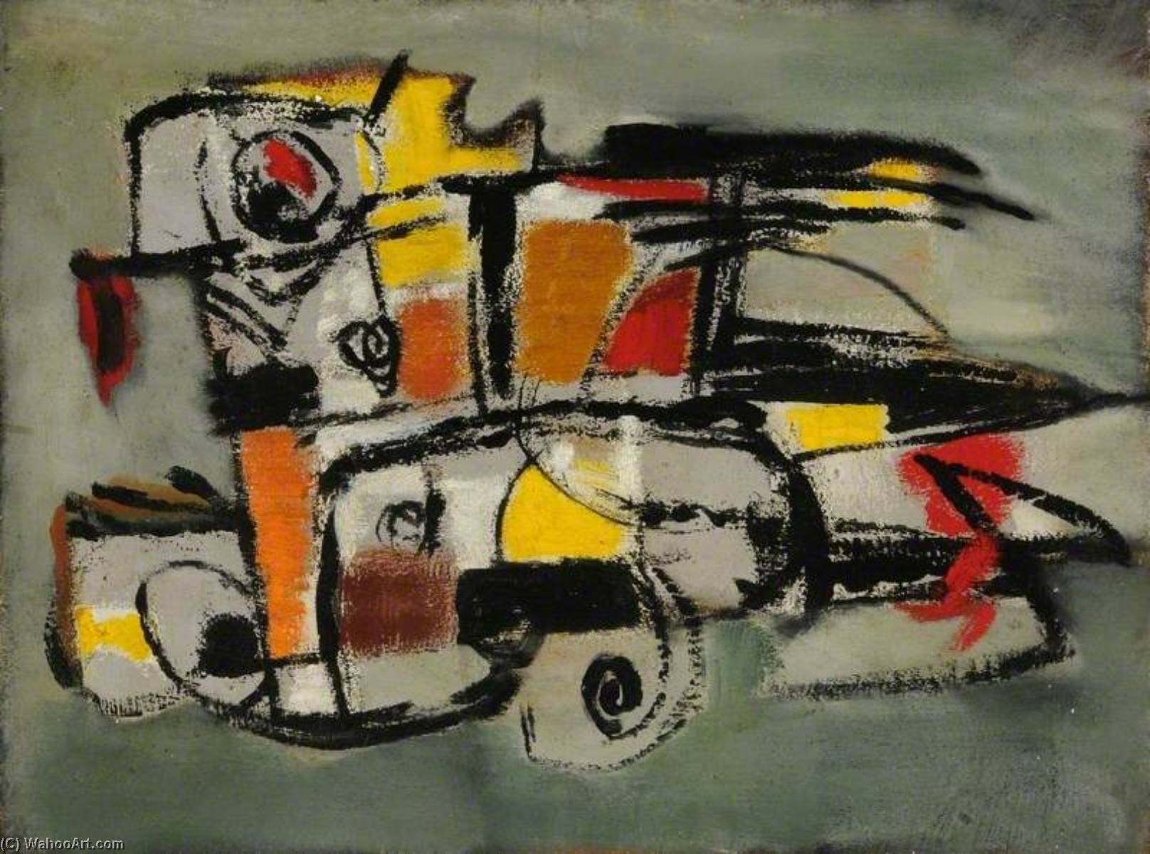 Composition — Roger Hilton