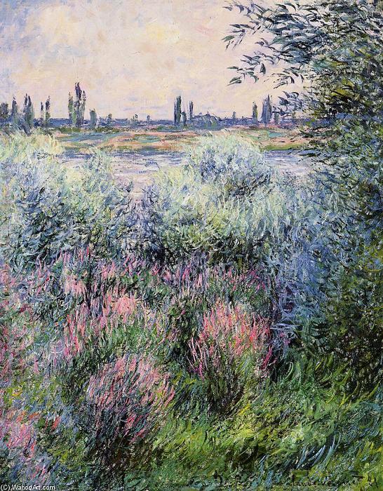 A Spot On The Banks Of The Seine — Claude Monet