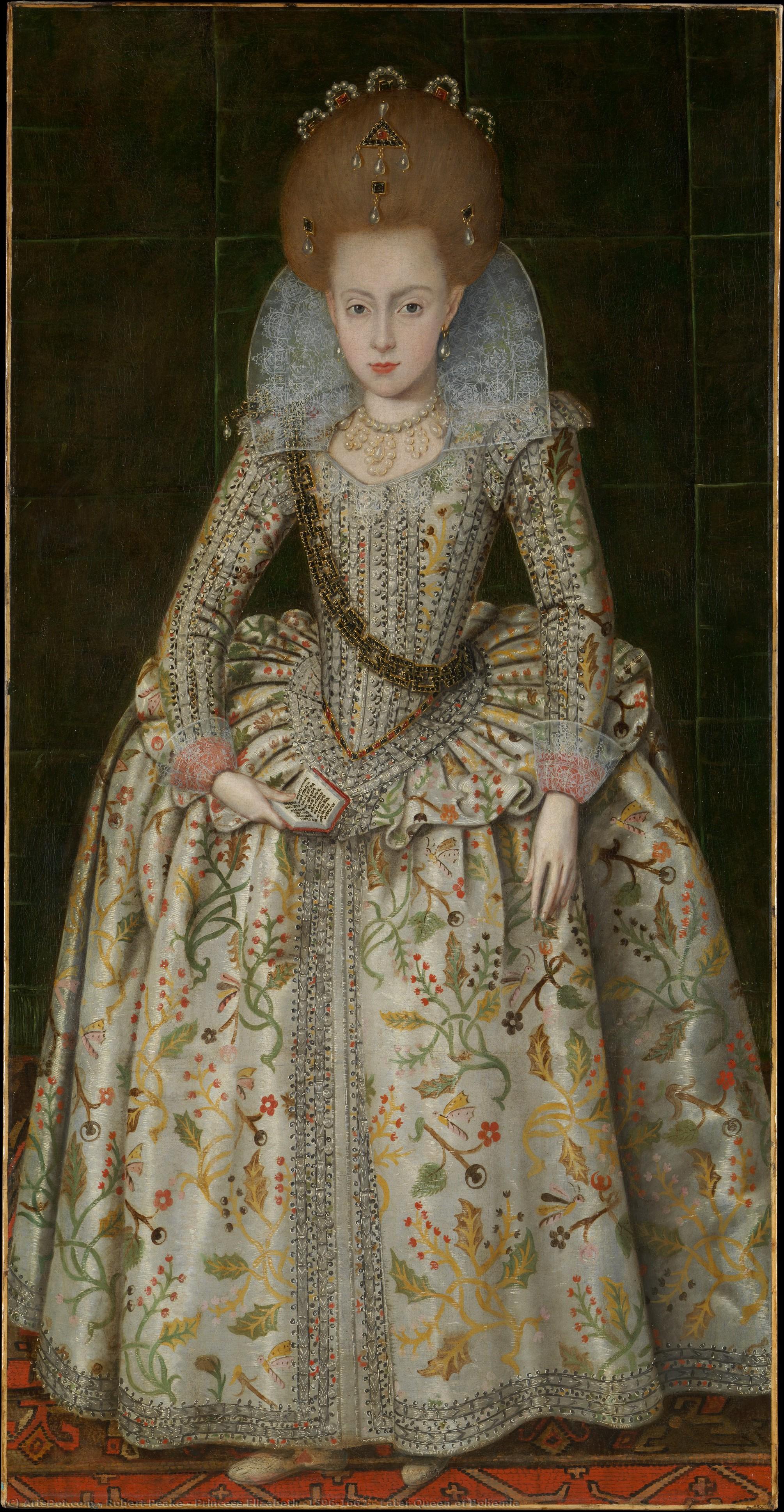 Princess Elizabeth (1596–1662), Later Queen Of Bohemia — Robert Peake