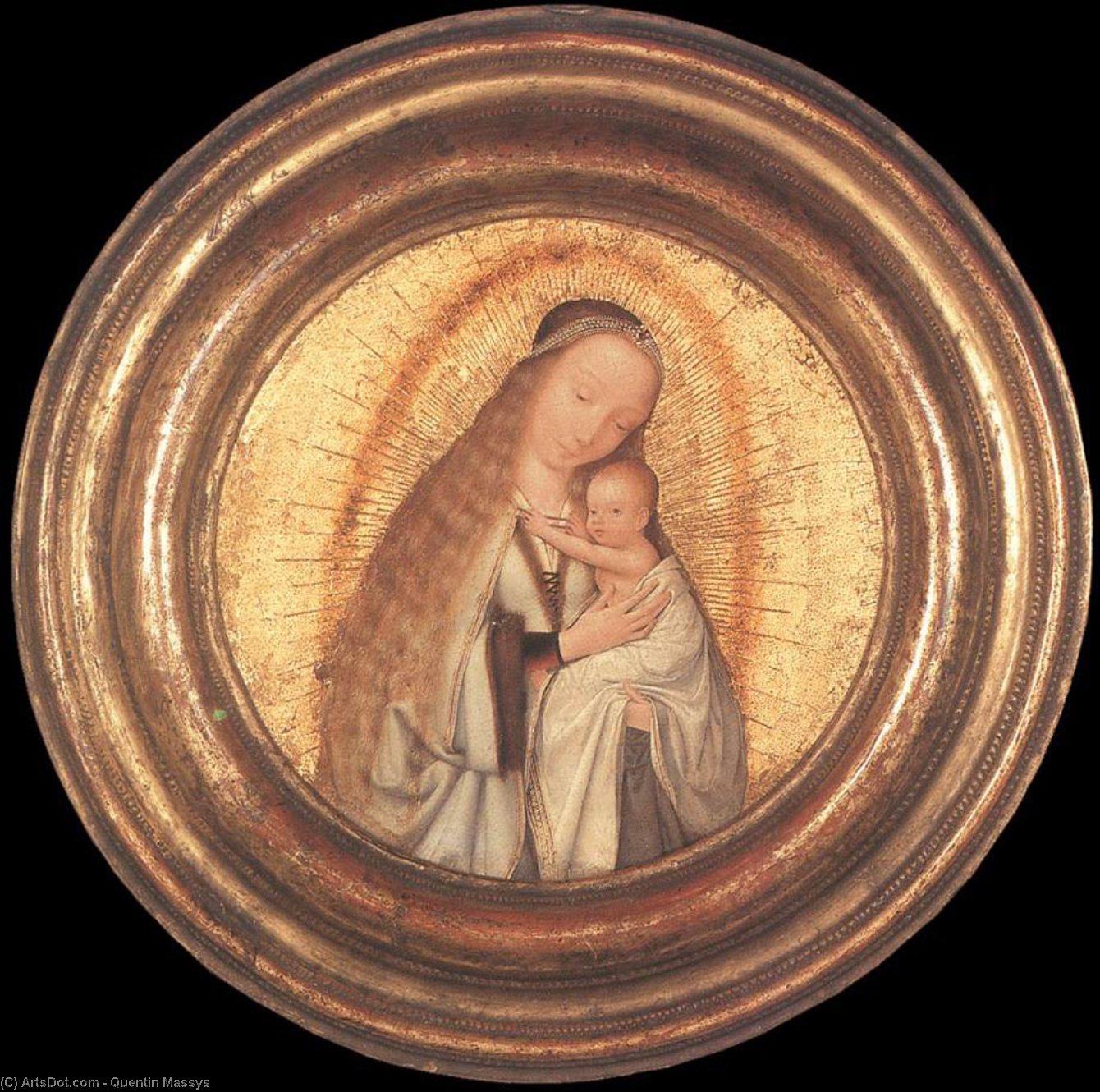 Virgin With The Child — Квентин Массейс