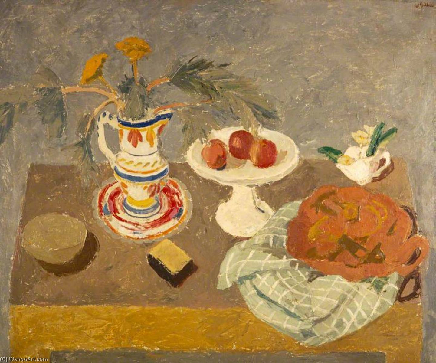 Still Life, Breton Pot — Sir William George Gillies