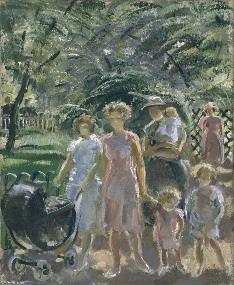 In The Luxembourg Gardens — Leila Faithfull