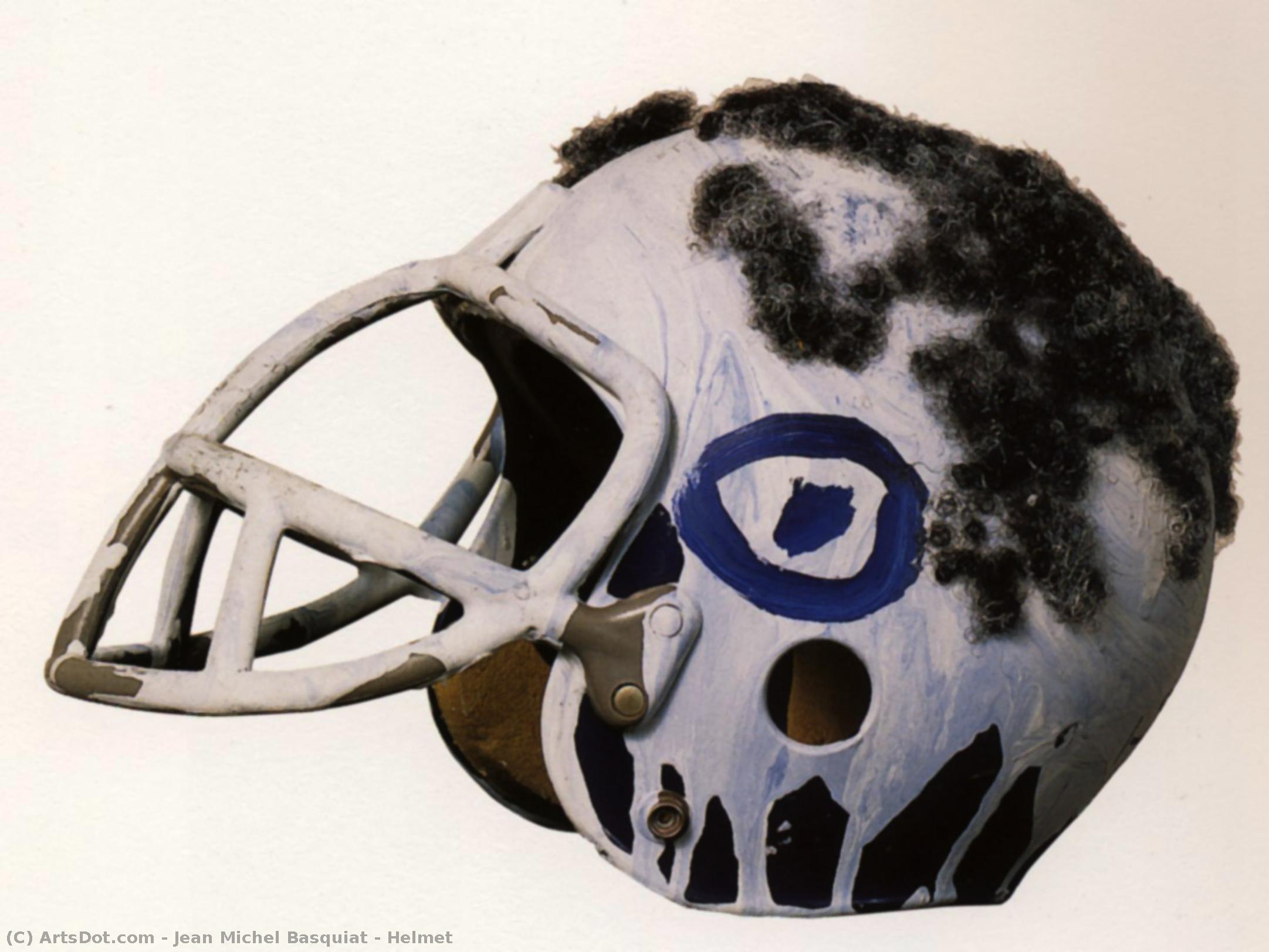 Helmet — Jean Michel Basquiat