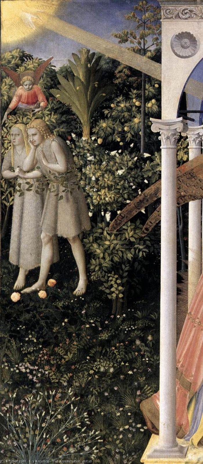 The Annunciation (detail) — フラ・アンジェリコ