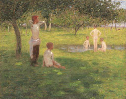 On A Summer Afternoon — Edward William Stott
