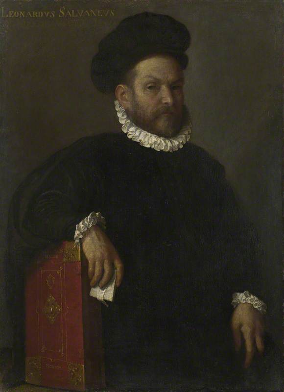 Portrait Of Leonardo Salvagno ( ) — Moroni, Giovanni Battista