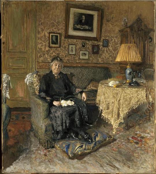 Portrait De Mme Benard — Jean-édouard Vuillard