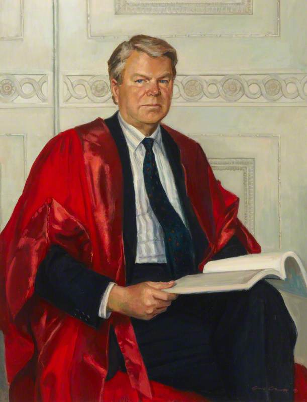 Professor John Varey, Principal Of Westfield College (1983–1989) — Carl Cheek