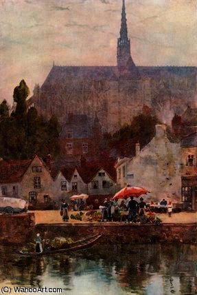 The Quayside, Amiens — Herbert Menzies Marshall