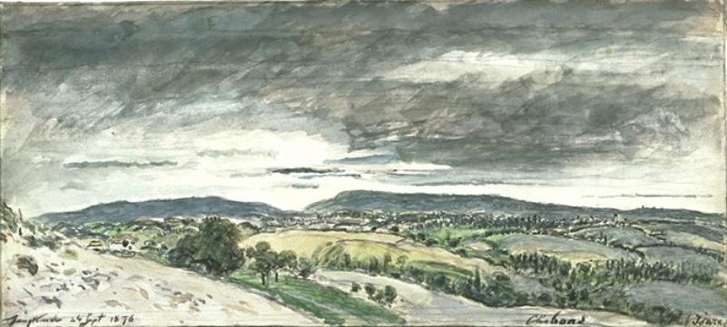 View Around Chabons — Johan Barthold Jongkind