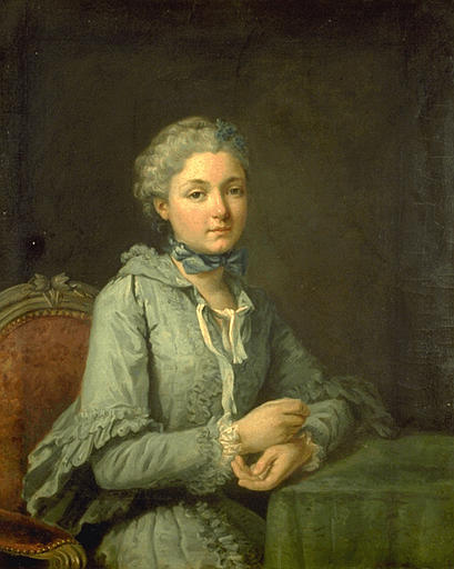 Portrait D'innocente Guillemette De Rosnyvinen De Pire — Charles-andré Van Loo