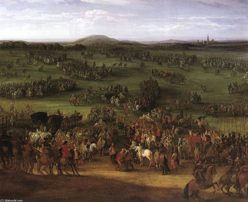 Battle Of Nördlingen Ii — Pieter Meulener