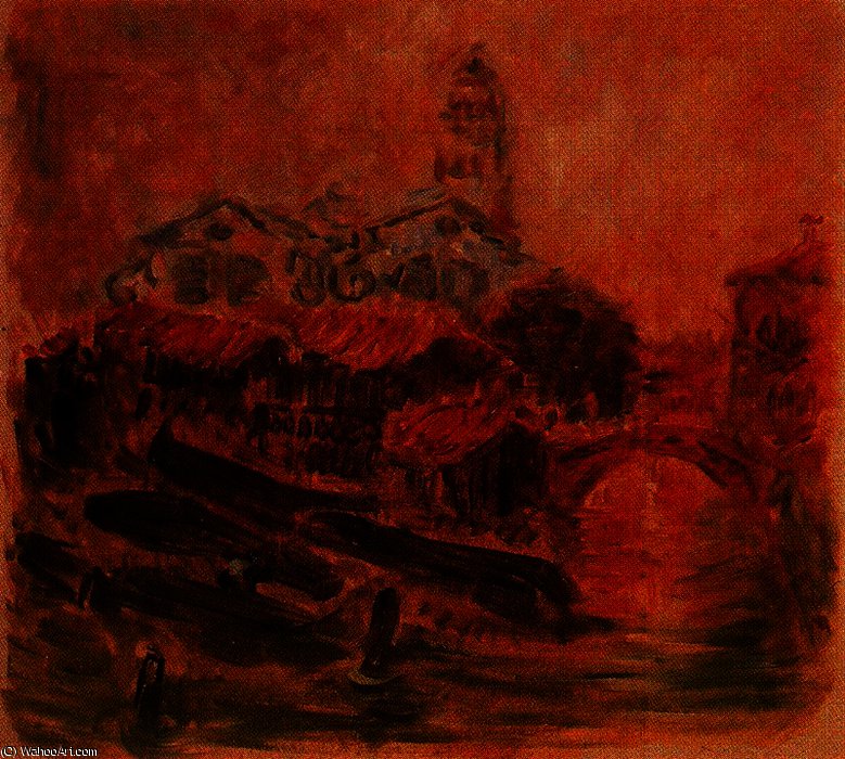 The Factory Of Gondola — André Masson