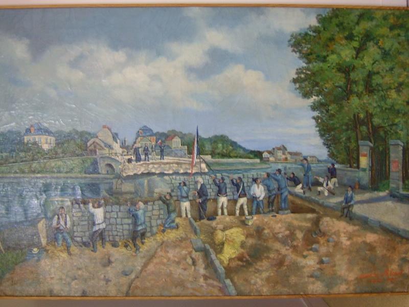 Défense De L'oise À L'isle Adam En 1870 — Volant Octave