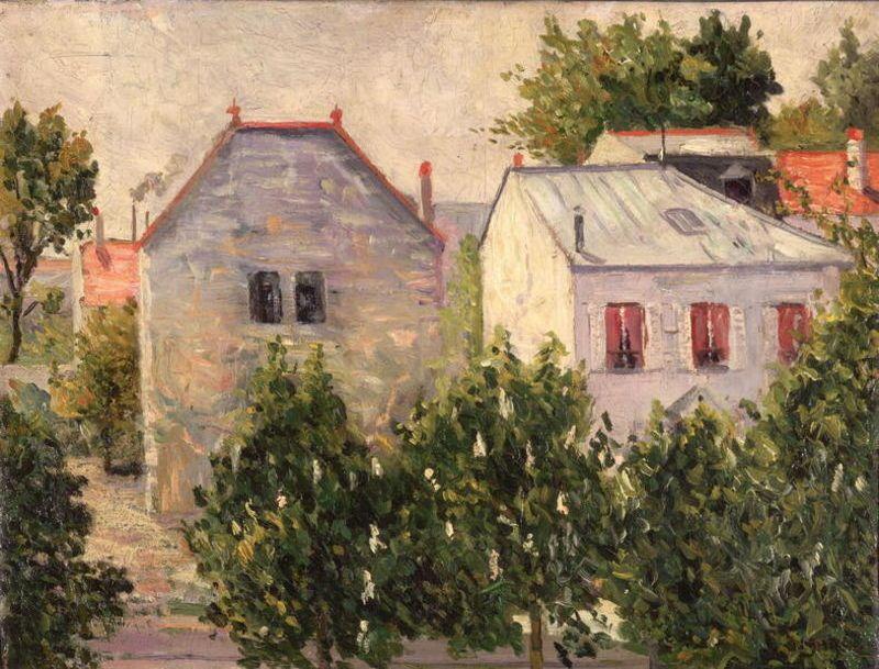 Garden At Asnieres — Paul Signac