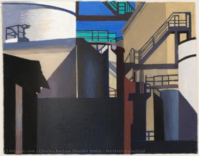 Western Industrial — Charles Rettew Sheeler Junior
