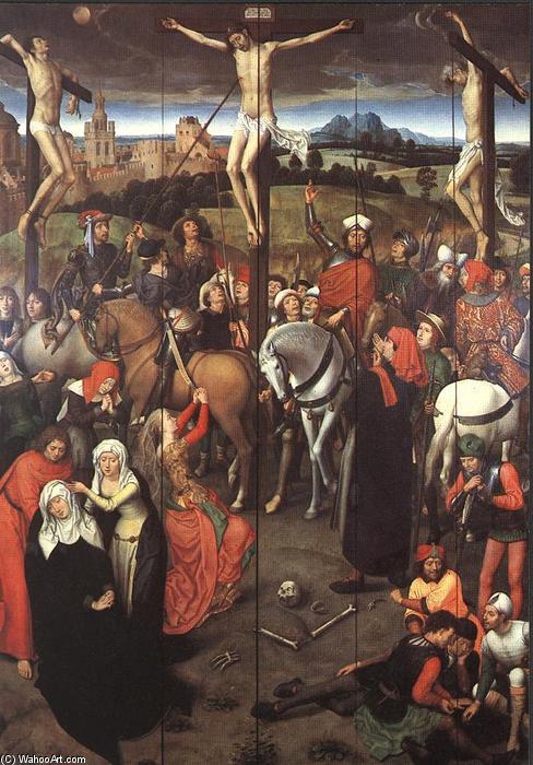 Retablo De La Pasión (greverade) (panel Central) — Hans Memling