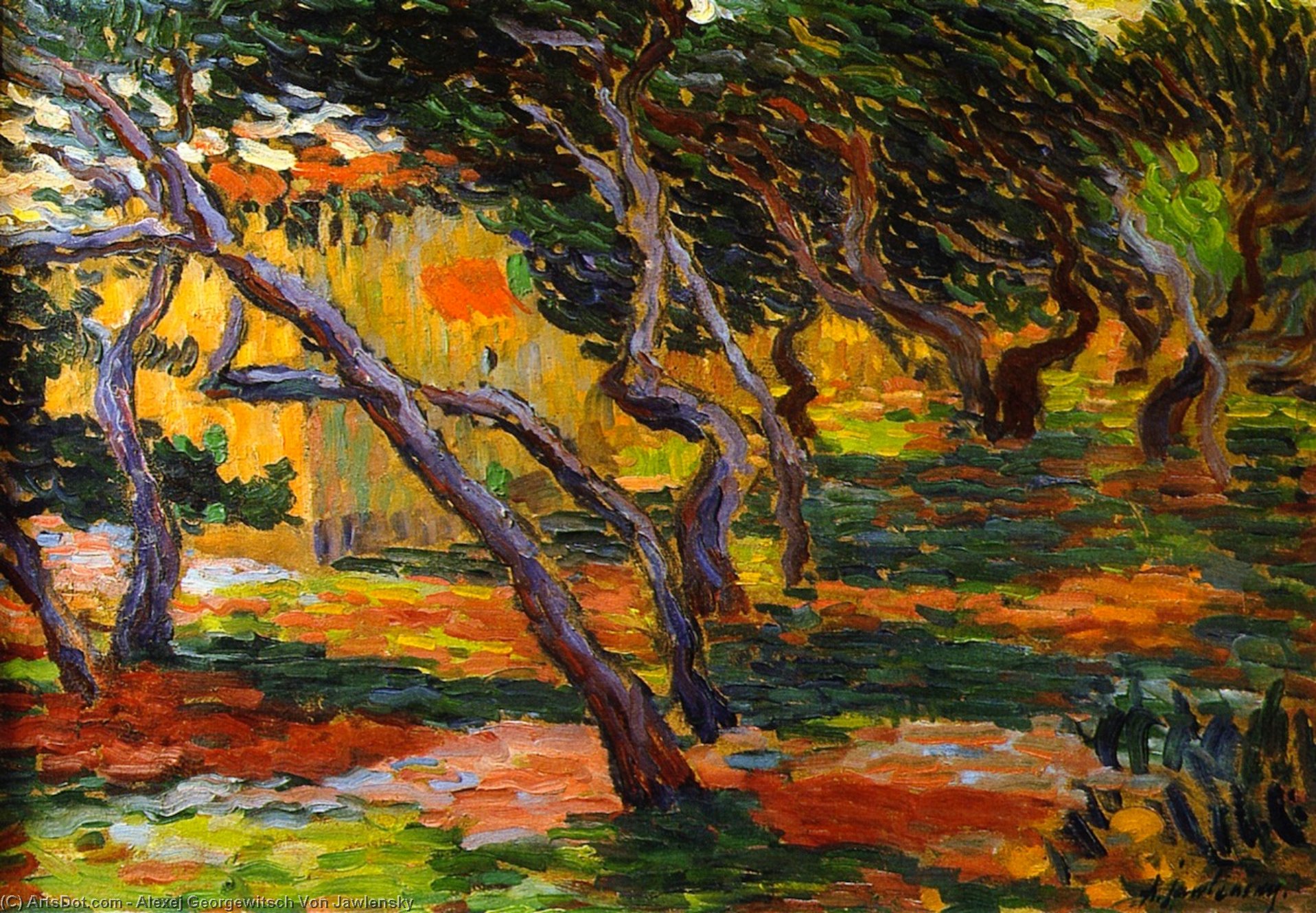 Olive Grove — Alexej Von Jawlensky
