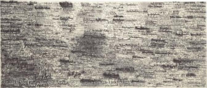 Name Painting (1935-1963) #1 — Џим Дајн