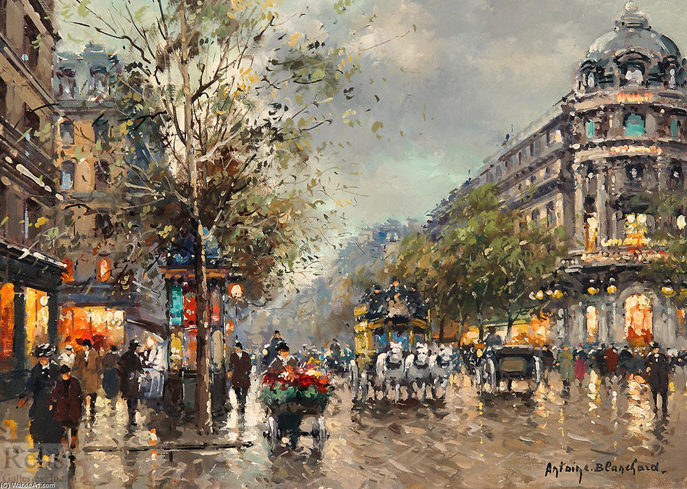 Theatre Du Vaudeville — Antoine Blanchard (marcel Masson)