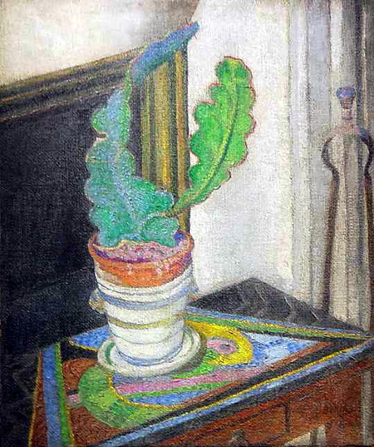 Futurist Still Life With Cactus — David Davidovich Burliuk