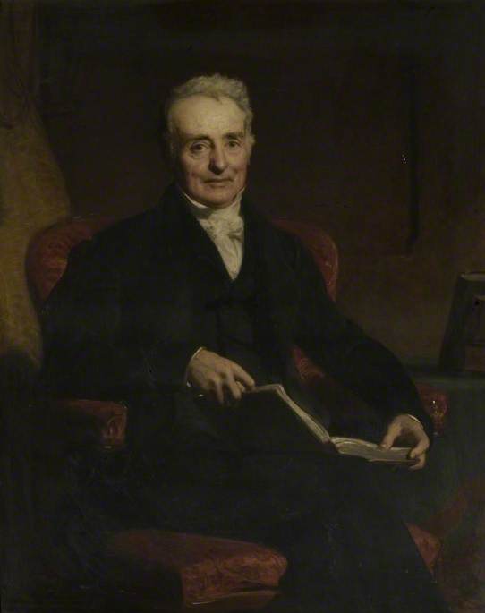 The Reverend Jeremiah Jackson (1775–1857), Ma, President Of The Wisbech Literary Society, Headmaster Of The Grammar School (1802–1824), Vicar Of Elm (1834–1857) — John Prescott Knight