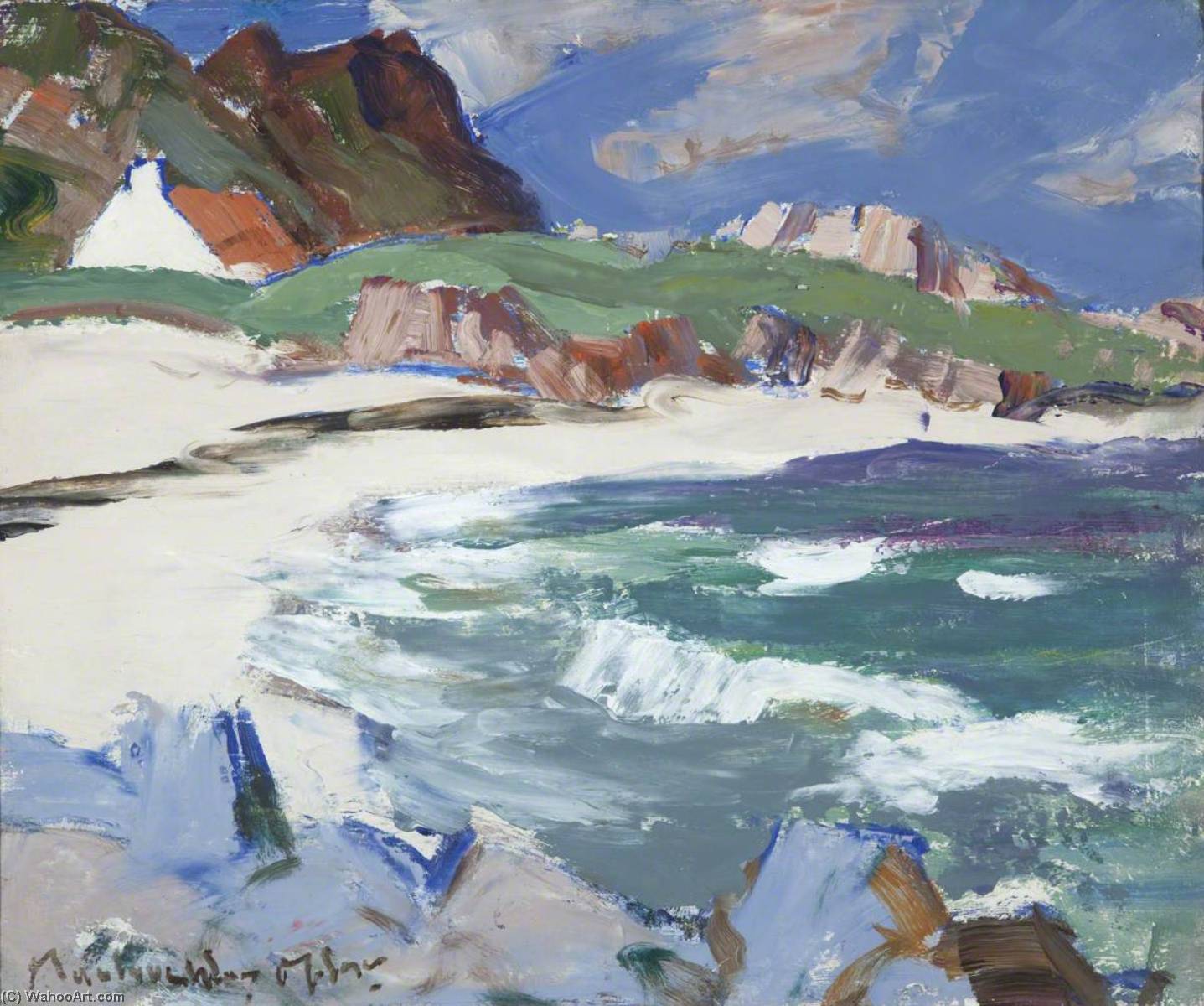 Seascape, Iona — John Maclauchlan Milne