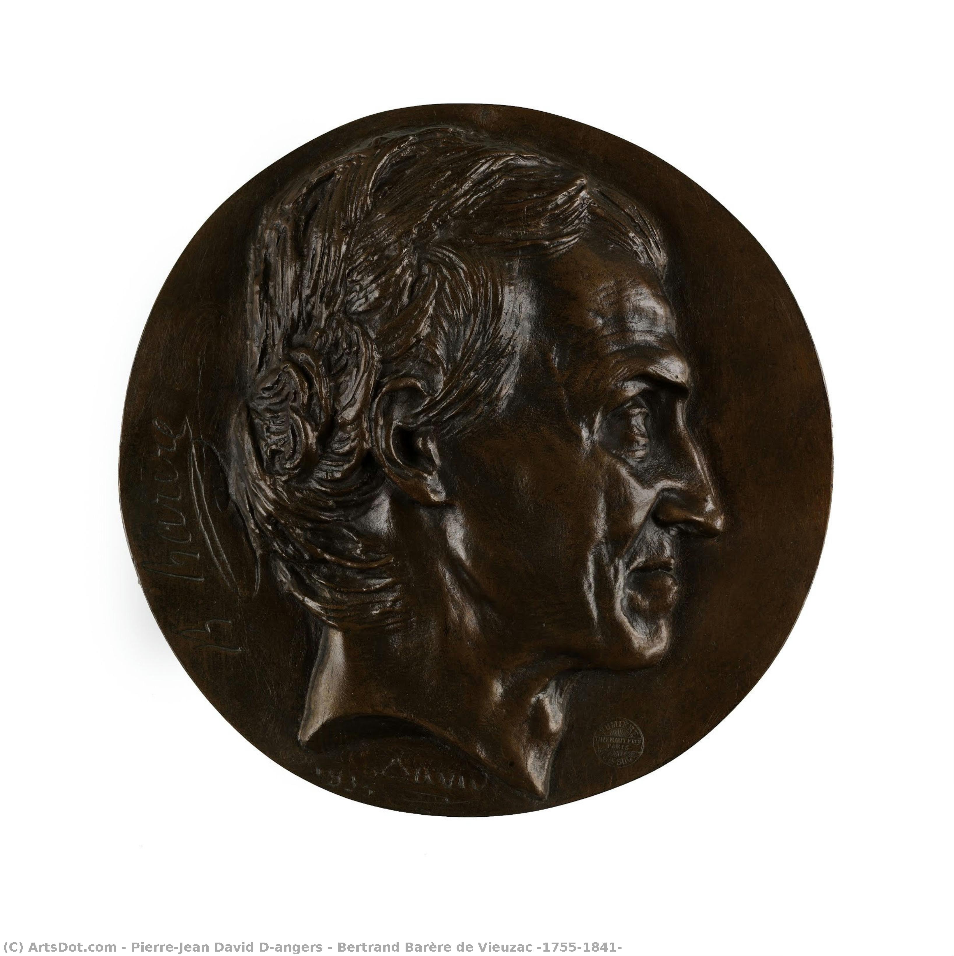 Bertrand Barère De Vieuzac (1755-1841) — Pierre-jean David D'angers