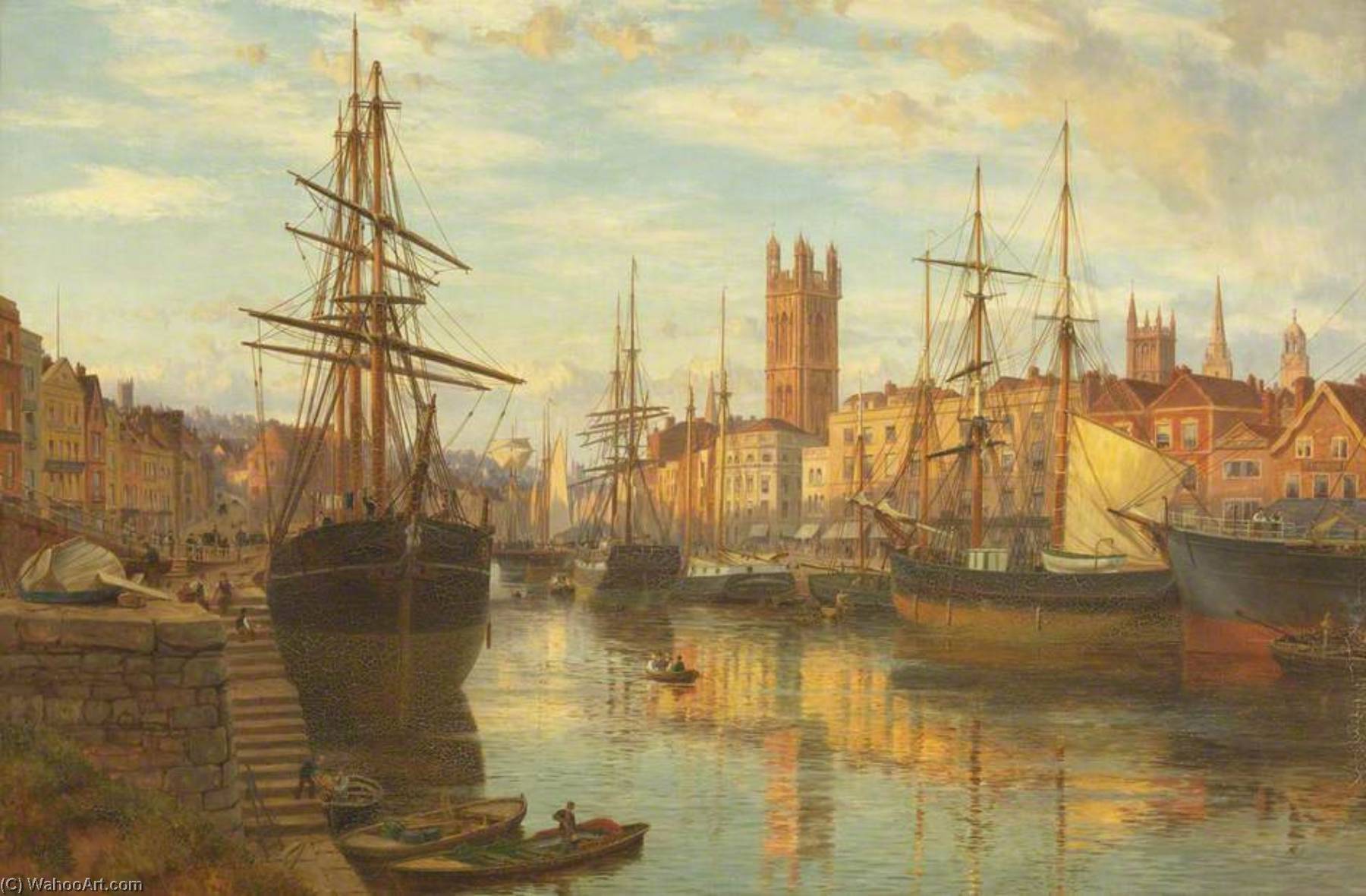 The Floating Harbour, Bristol — Charles Parsons Knight