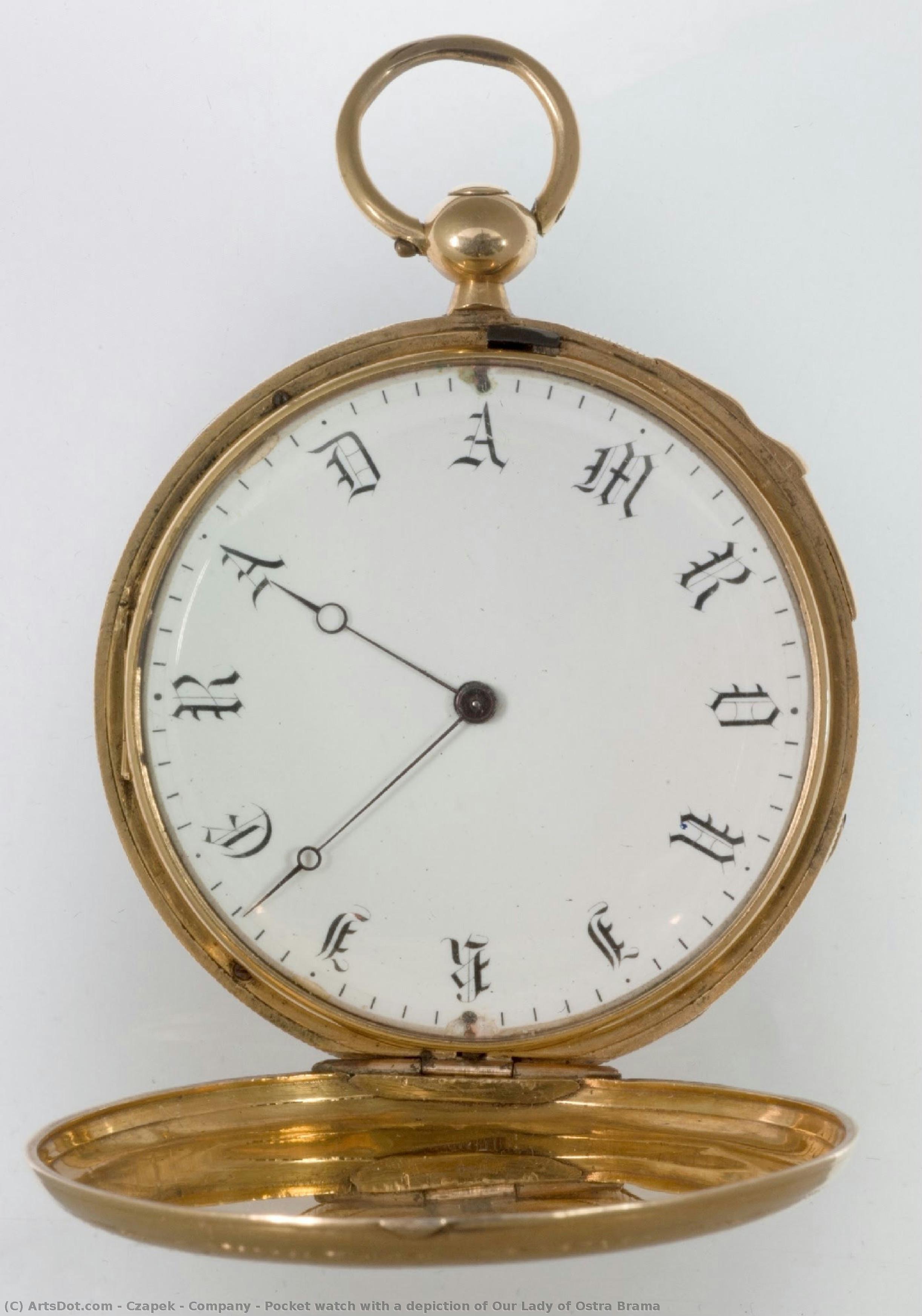 Pocket Watch With A Depiction Of Our Lady Of Ostra Brama — Czapek & Company