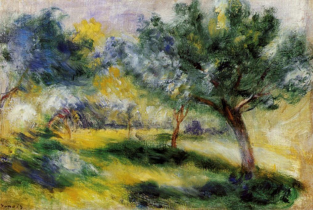Landscape (27) — Пьер-огюст Ренуар