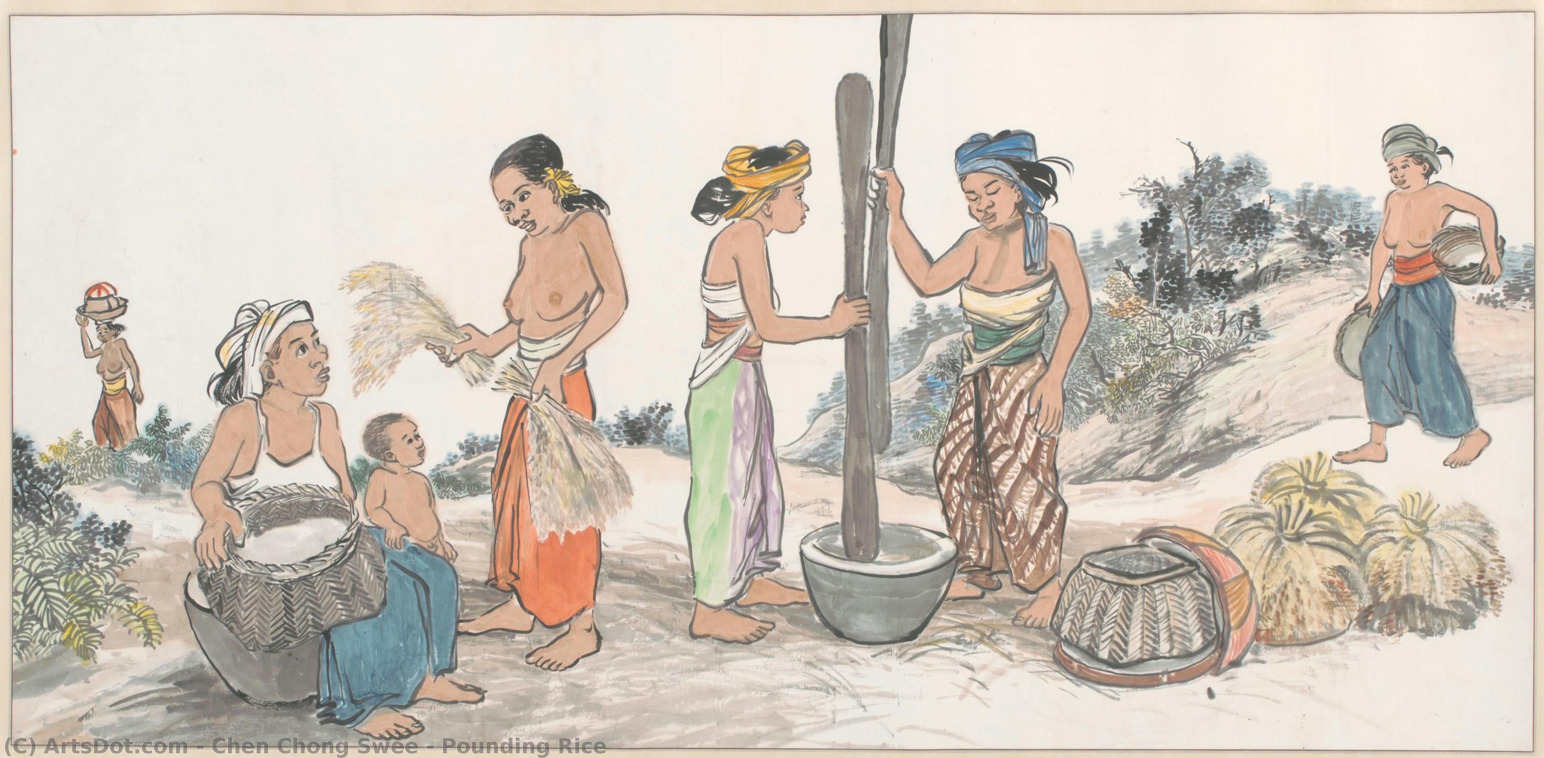 Pounding Rice — Chen Chong Swee
