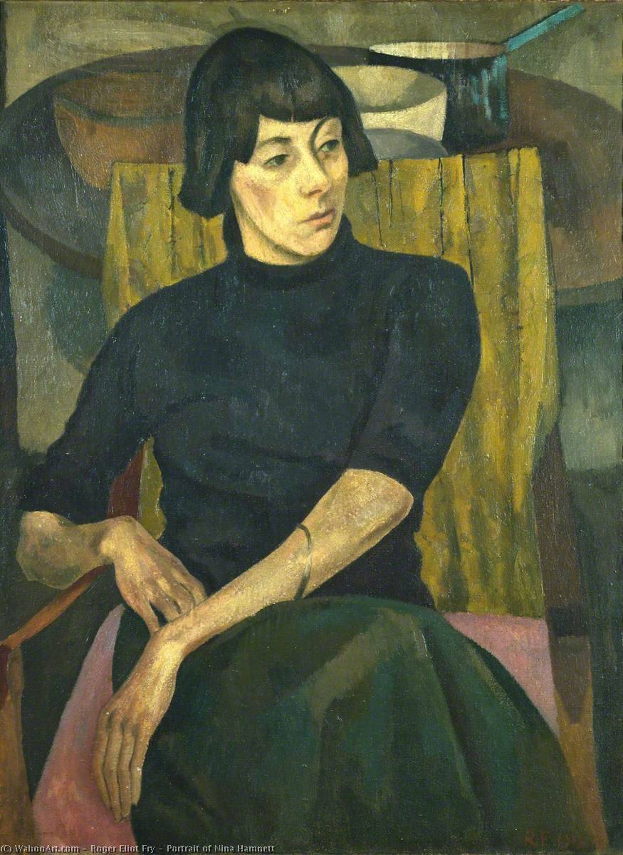 Portrait Of Nina Hamnett — Roger Eliot Fry