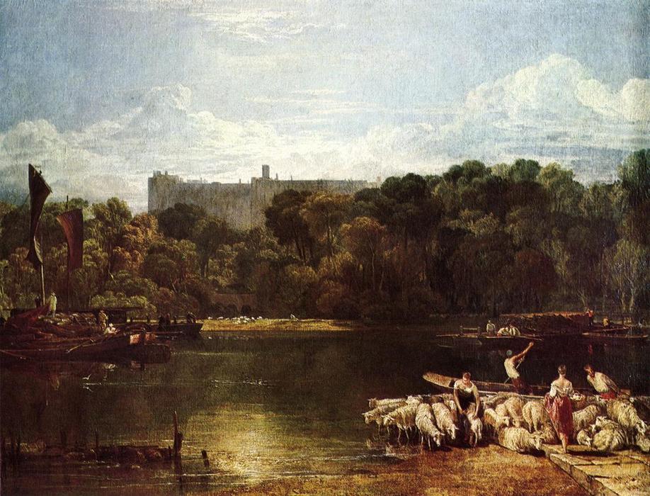 Windsor Castle From The Thames — Joseph Mallord William Turner