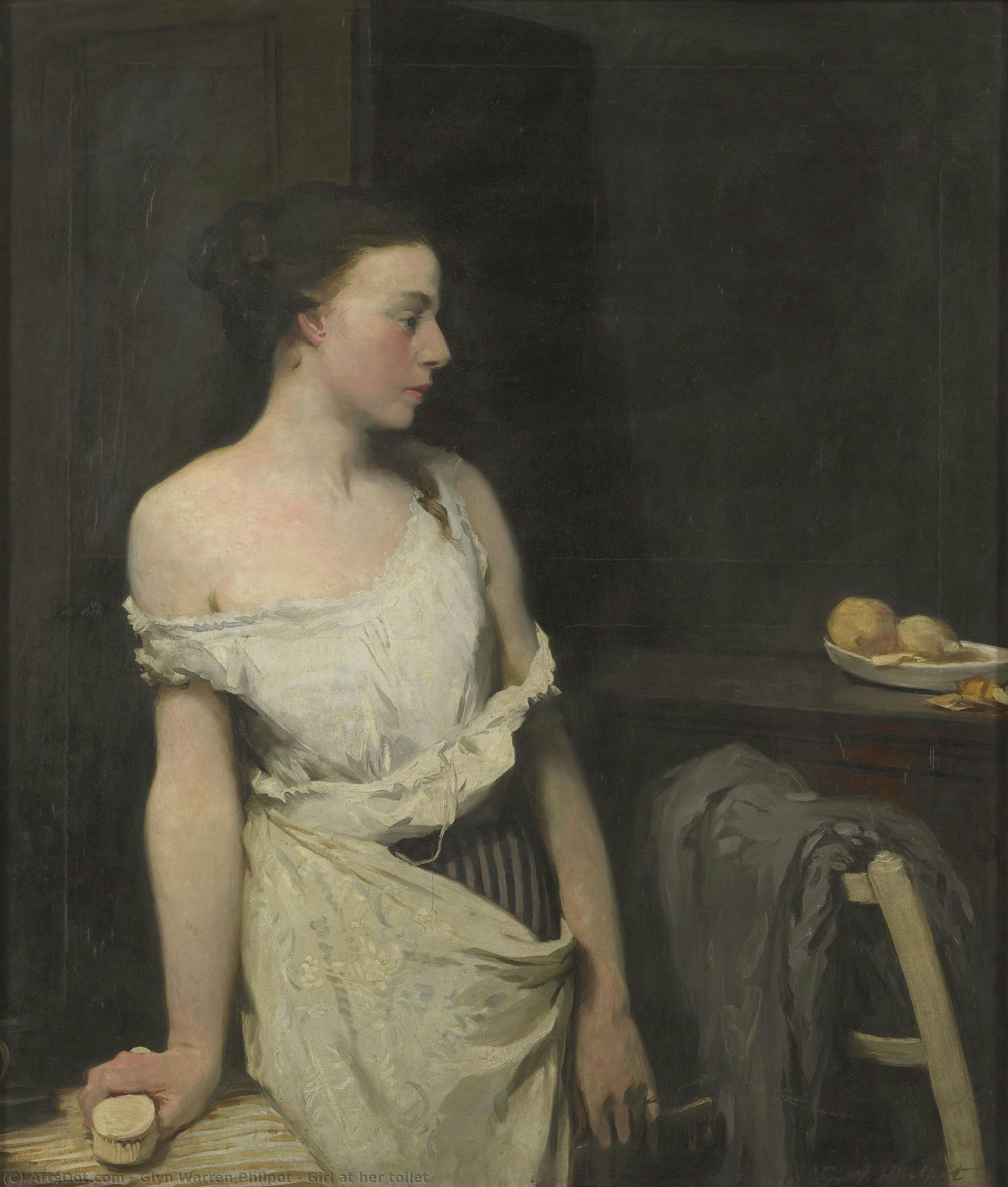 Girl At Her Toilet — Glin Voren Filpot