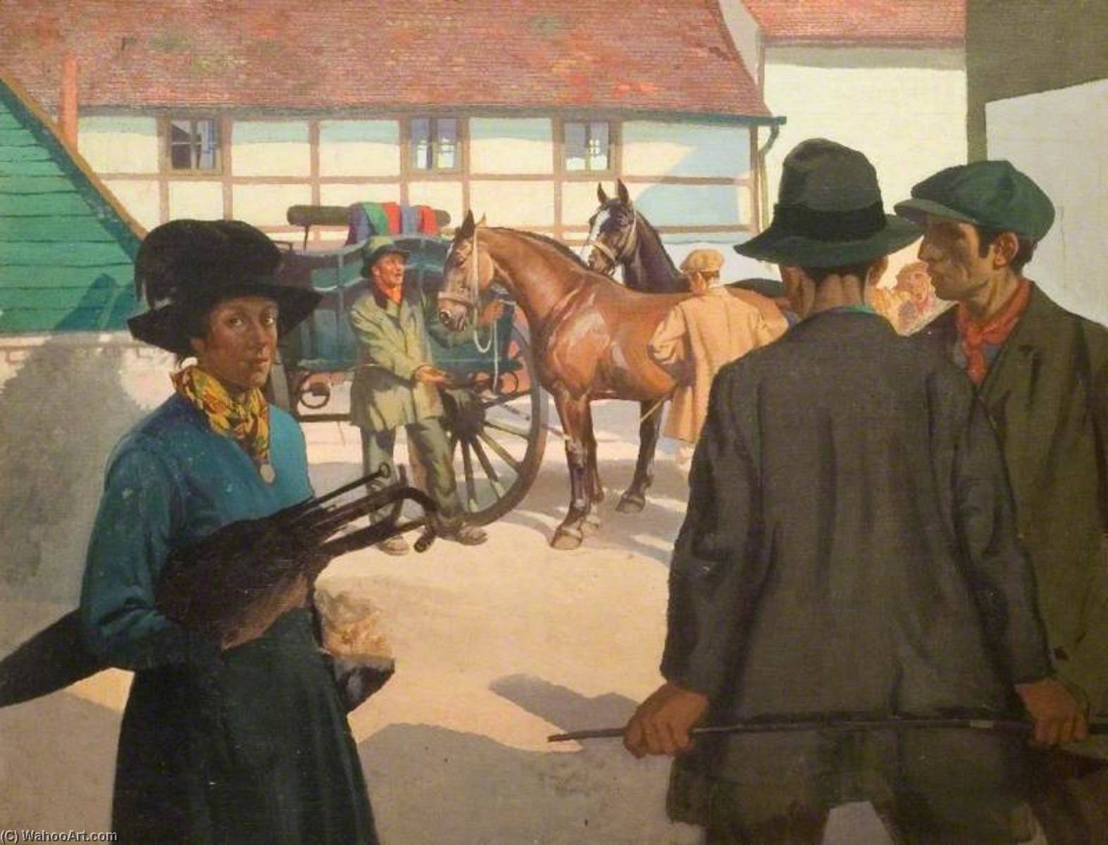 The Horse Dealers — Ernest Herbert Whydale