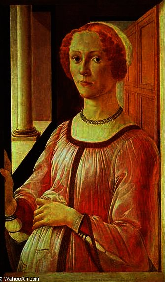 Portrait Of A Lady (smeralda Brandini) — Sandro Botticelli