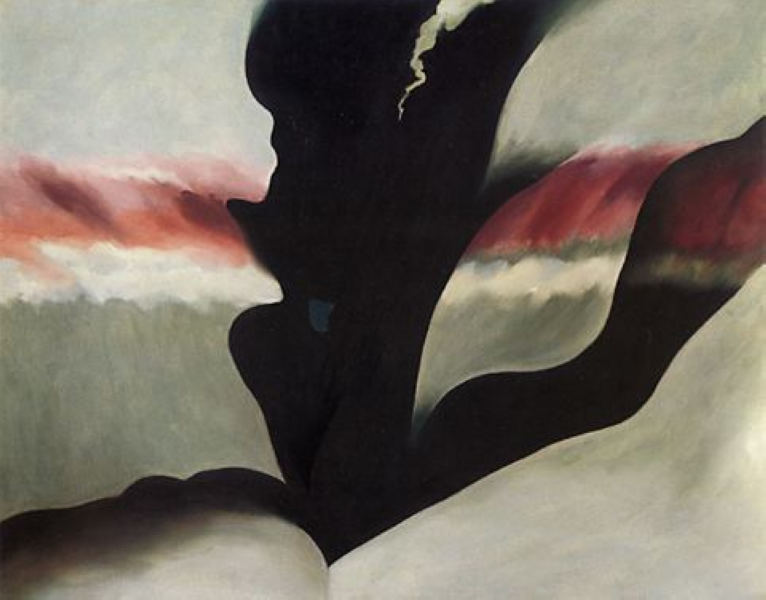 Black Place Green — Georgia O'keeffe