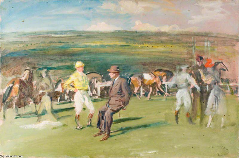 Before The Race — Sir Alfred James Munnings