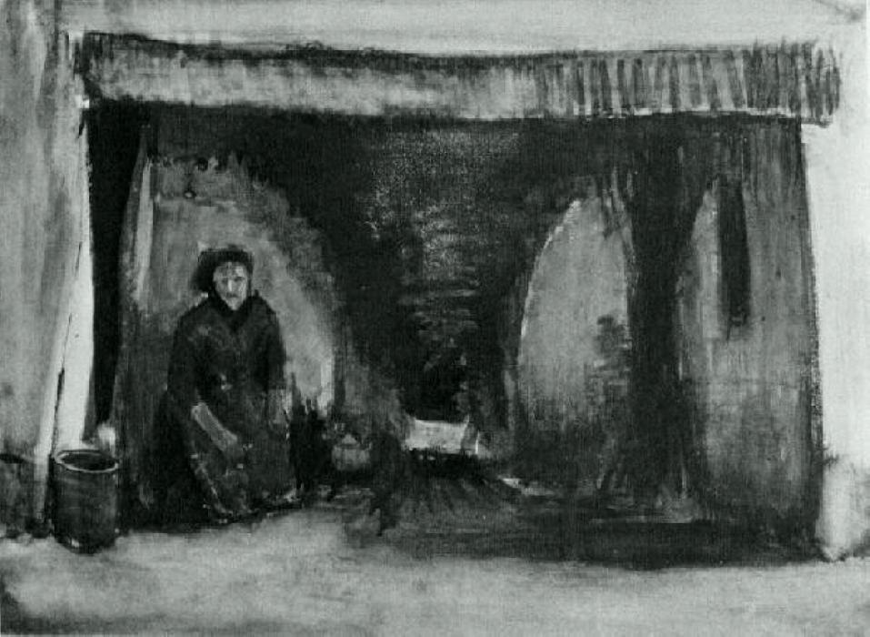 Frau Am Kamin — Vincent Willem Van Gogh