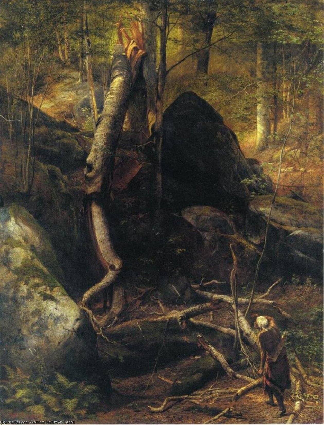 The Fallen Landmark — Уильям Холбрук Бирд